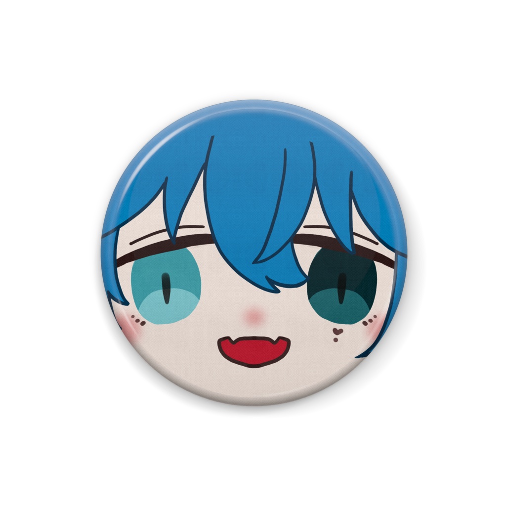 【缶バッチ】わをん_おまんじゅう