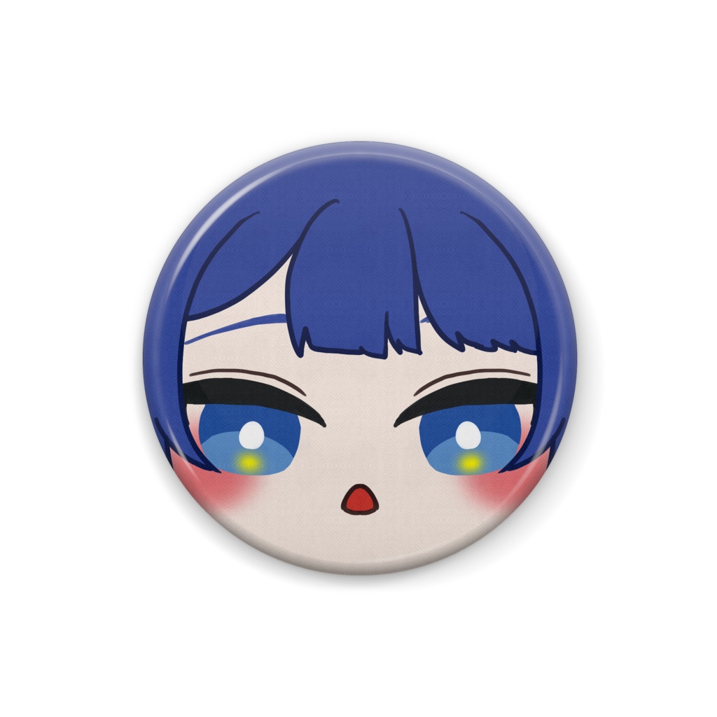 【缶バッチ】汐月あづめ_おまんじゅう