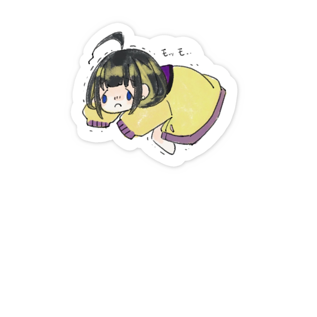 【スマホステッカー】花咲ひまり_もっもっSD