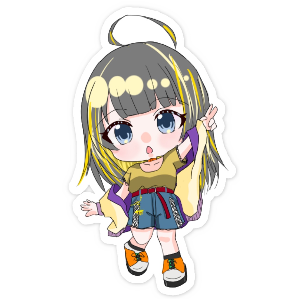 【ステッカー】花咲ひまり_通常SD