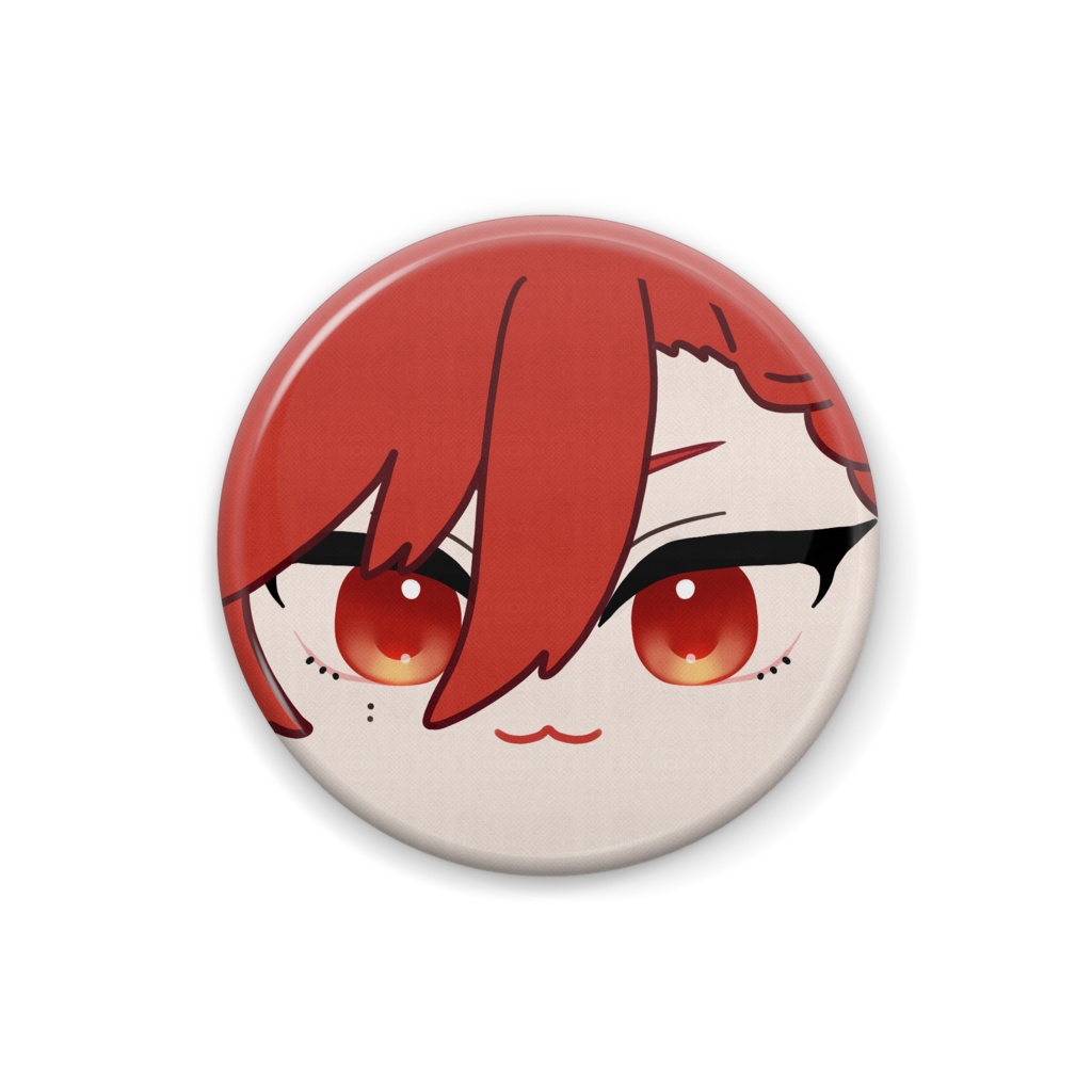 【缶バッチ】獅子堂亜門_おまんじゅう