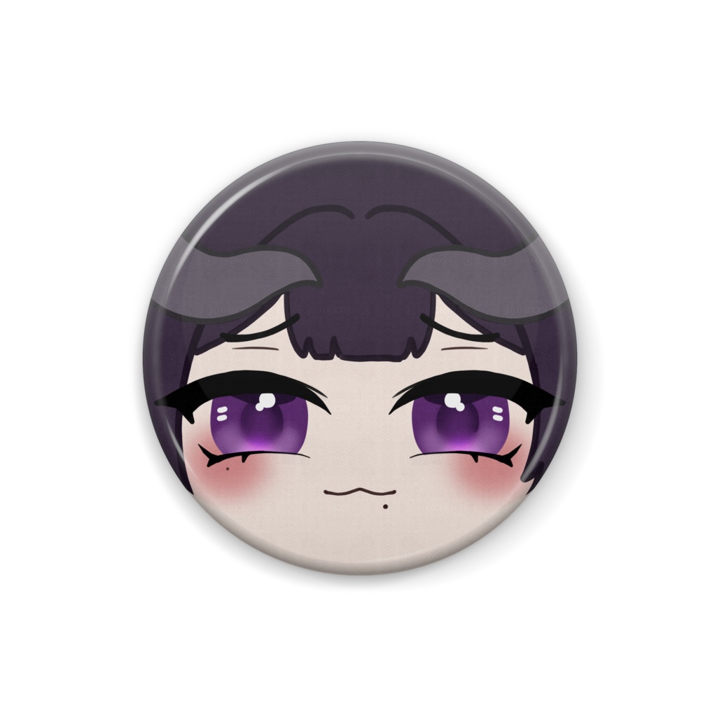 【缶バッチ】眠絢とと_おまんじゅう