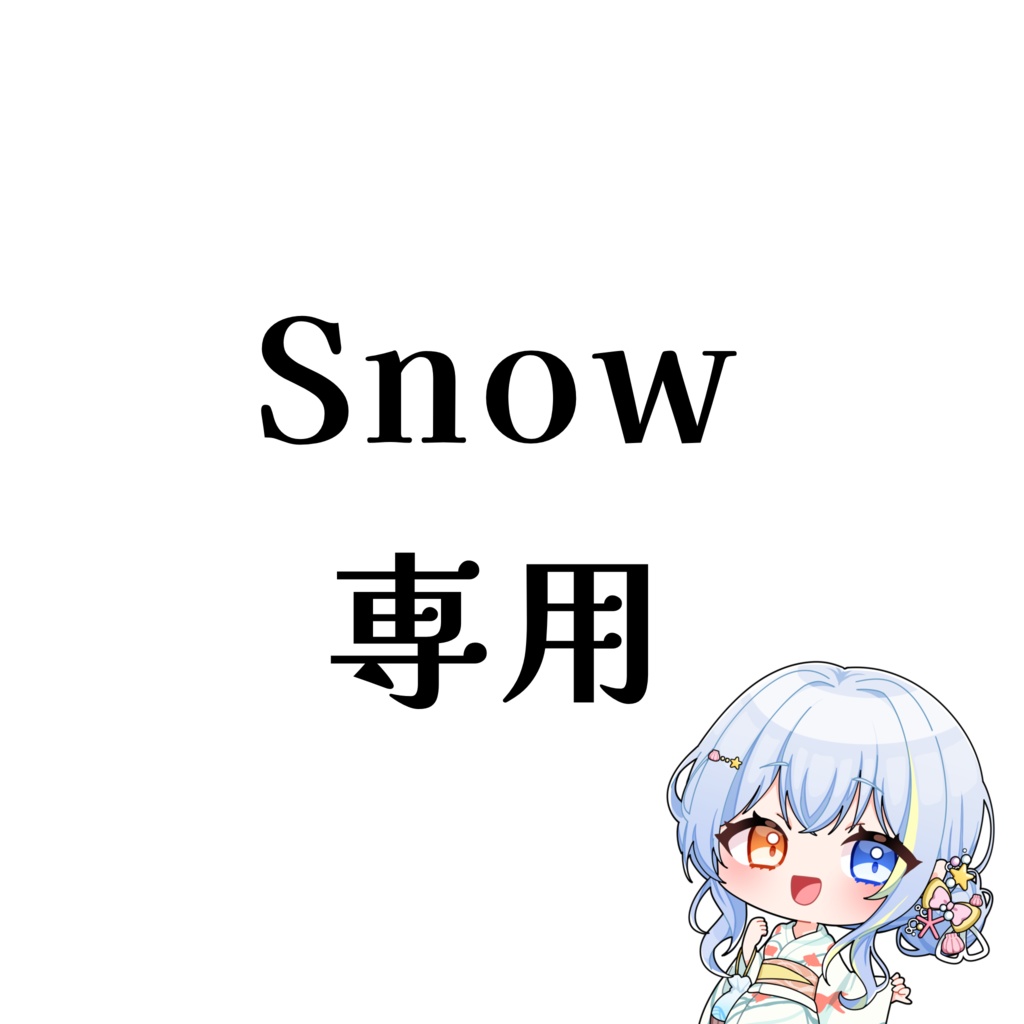 Snow専用