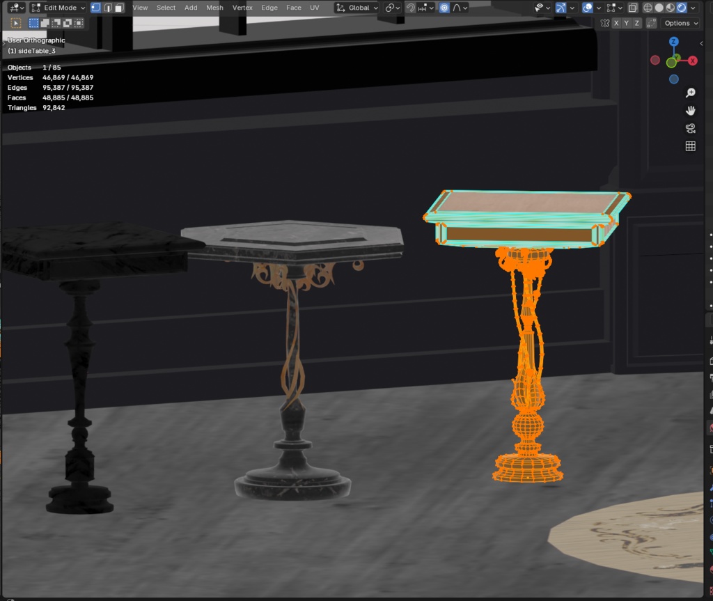 サイドテーブル3点 / Side tables