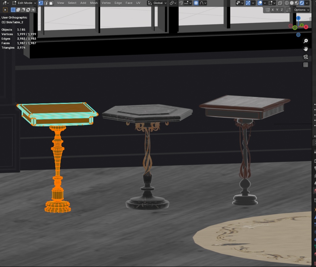 サイドテーブル3点 / Side tables