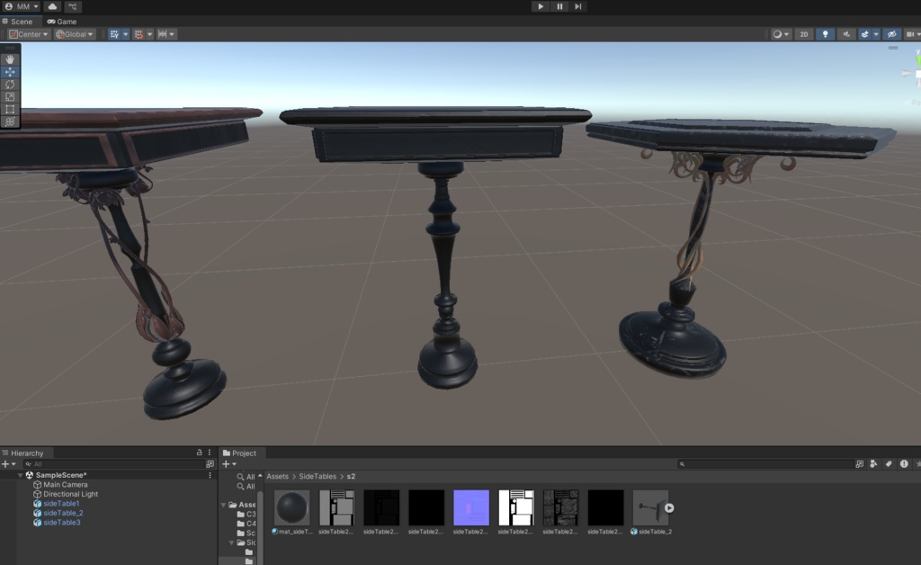 サイドテーブル3点 / Side tables