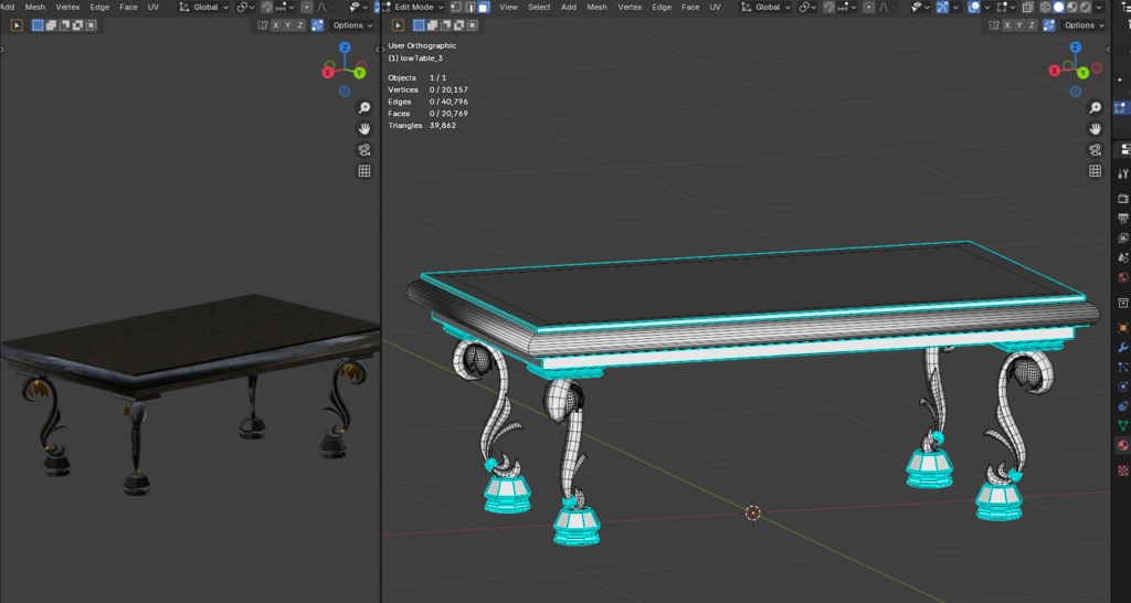 ローテーブル/コーヒーテーブル3点 (coffee tables)