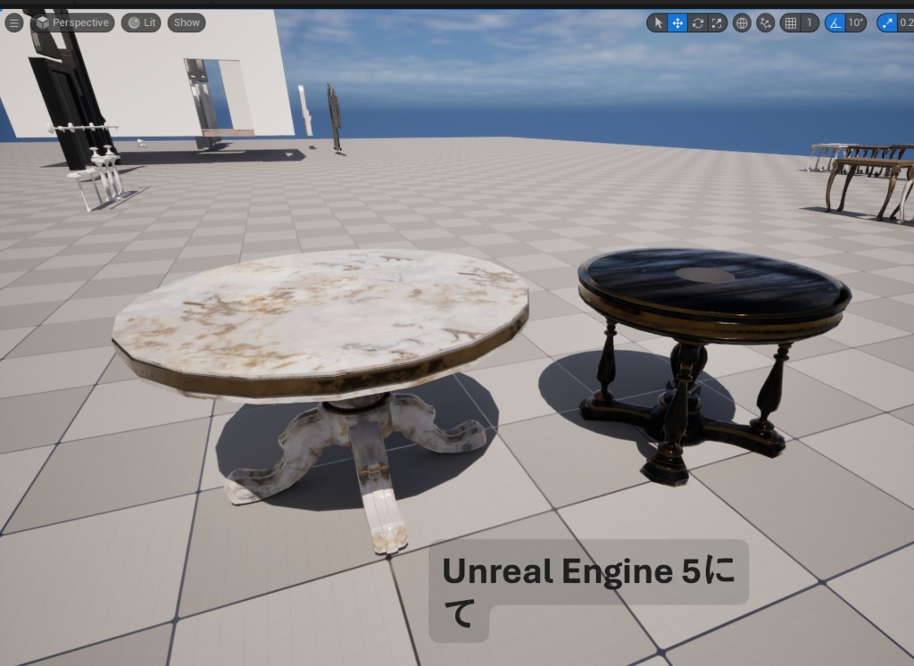 円卓(Round Table)2種類