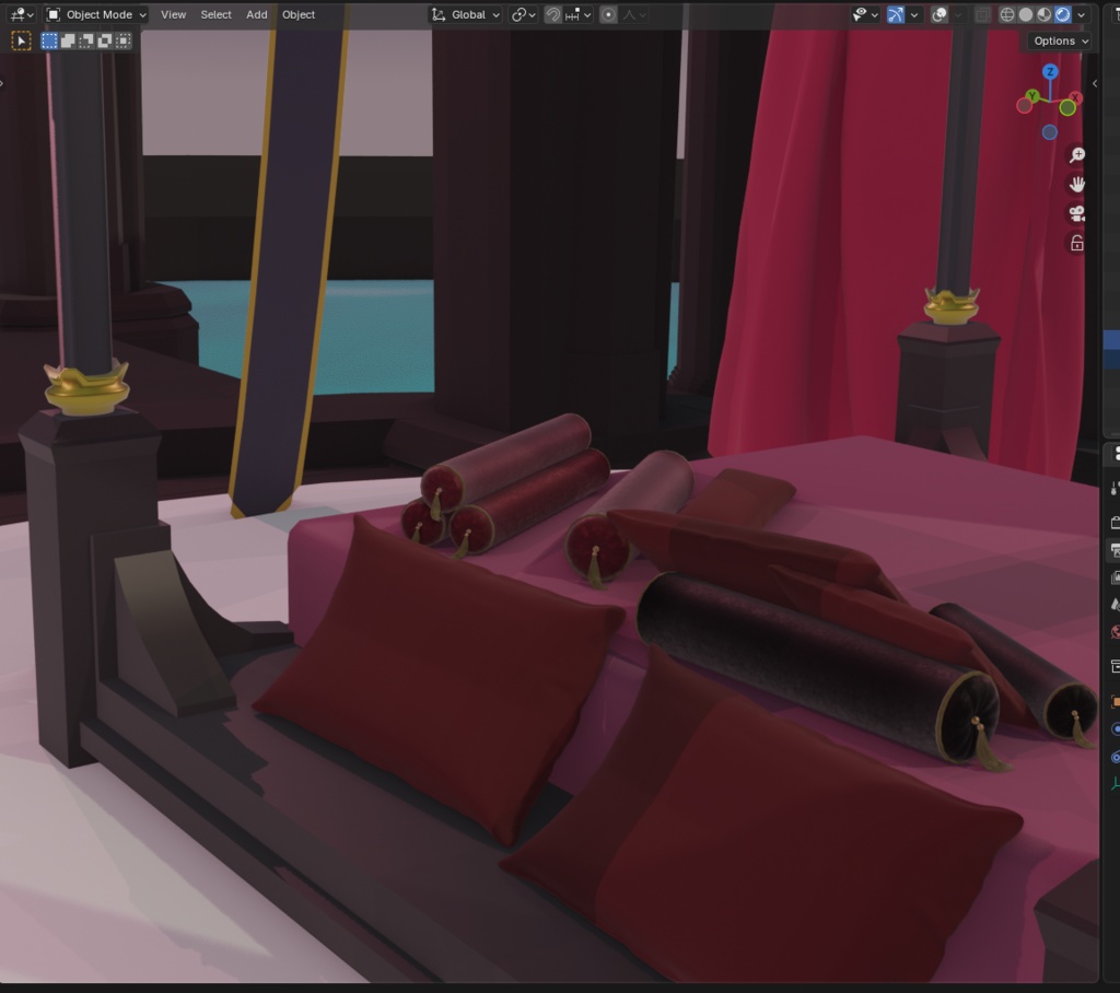 ボルスタークッション(シリンダーピロー)/Cylinder Pillow