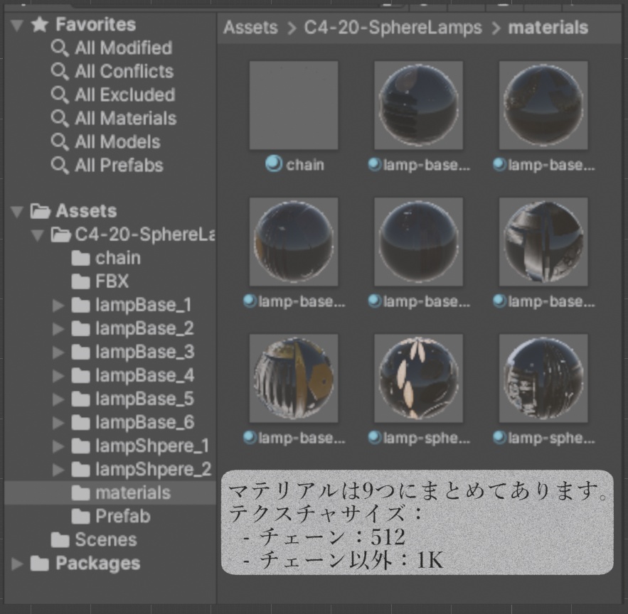 スフィアランプ / Sphere Lamps