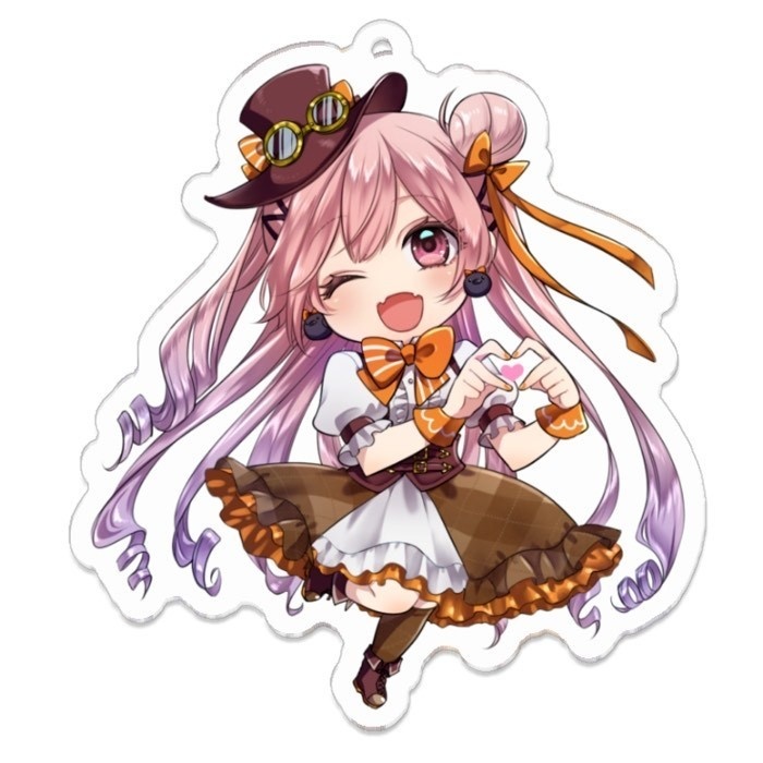 【期間限定】結空かのん3周年記念グッズ ୨୧アクリルキーホルダー୨୧