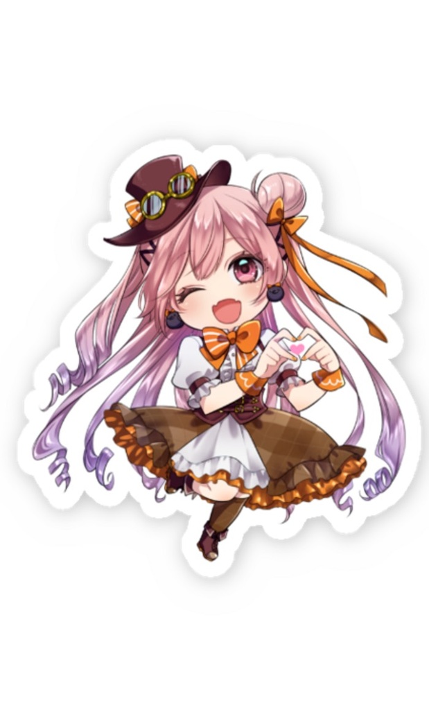 【期間限定】結空かのん3周年記念グッズ ୨୧ステッカーセット୨୧