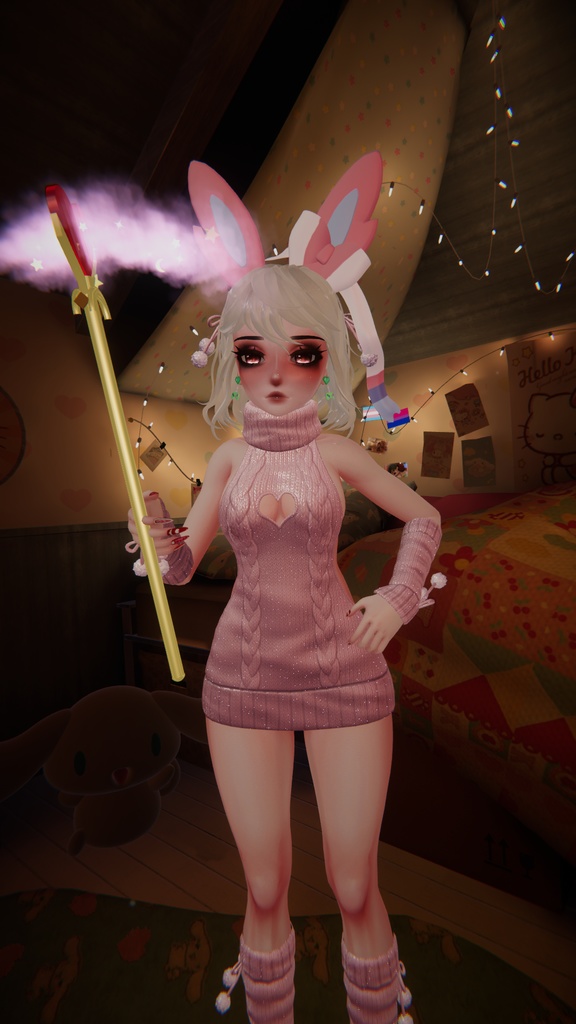 Sylveon Gal - VRC Avatar
