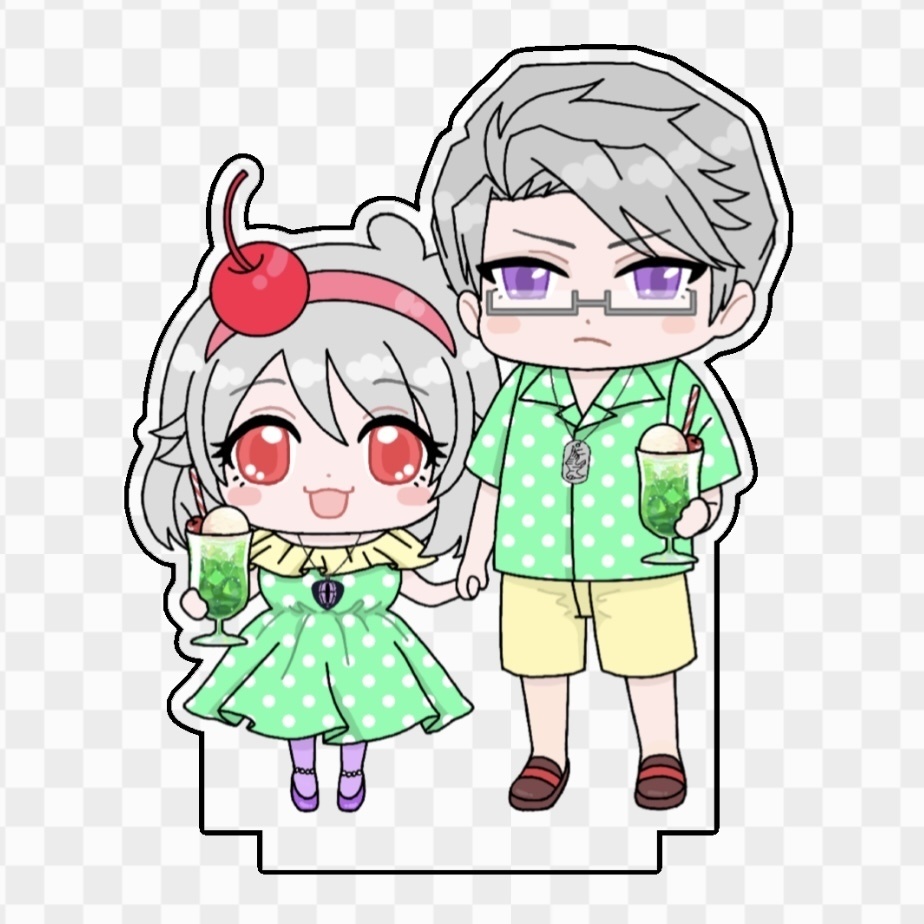 【クリックポスト】スネ6♀ 浮かれバカンス⭐︎アクリルスタンド