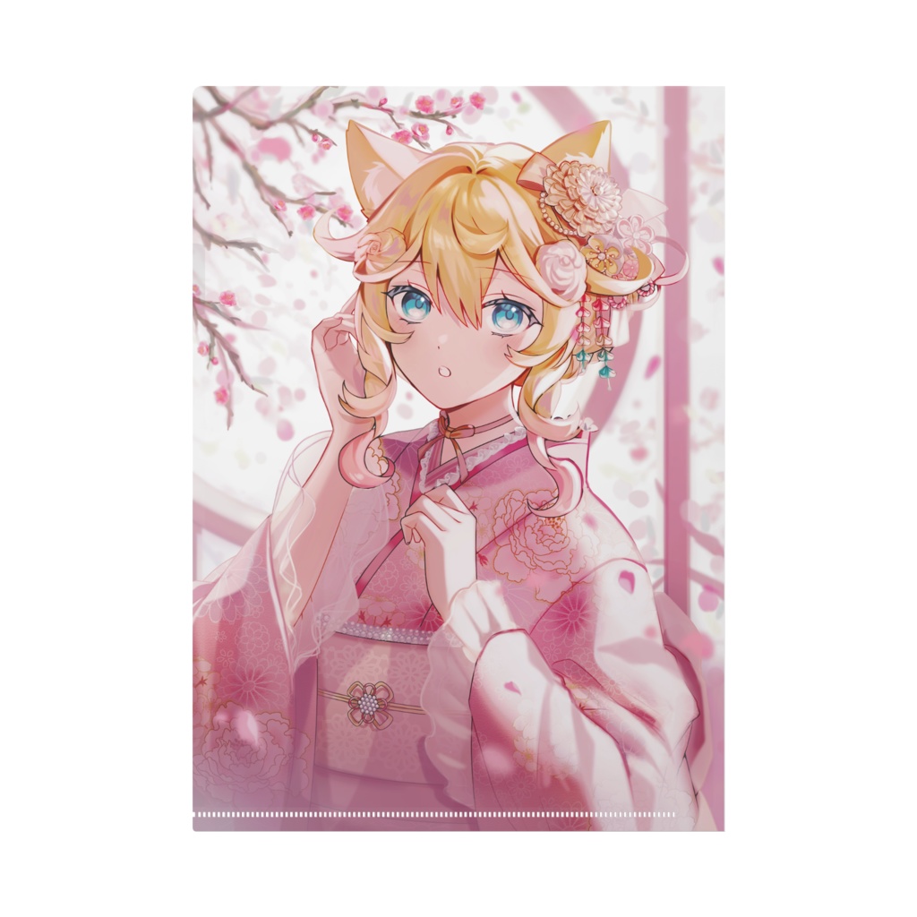 潤主アシュリA4クリアファイル【4周年記念】