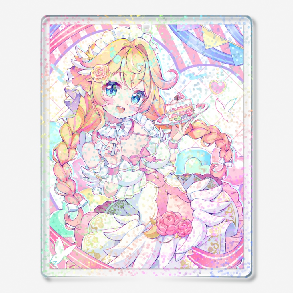 潤主アシュリホログラムアクリルキーホルダー