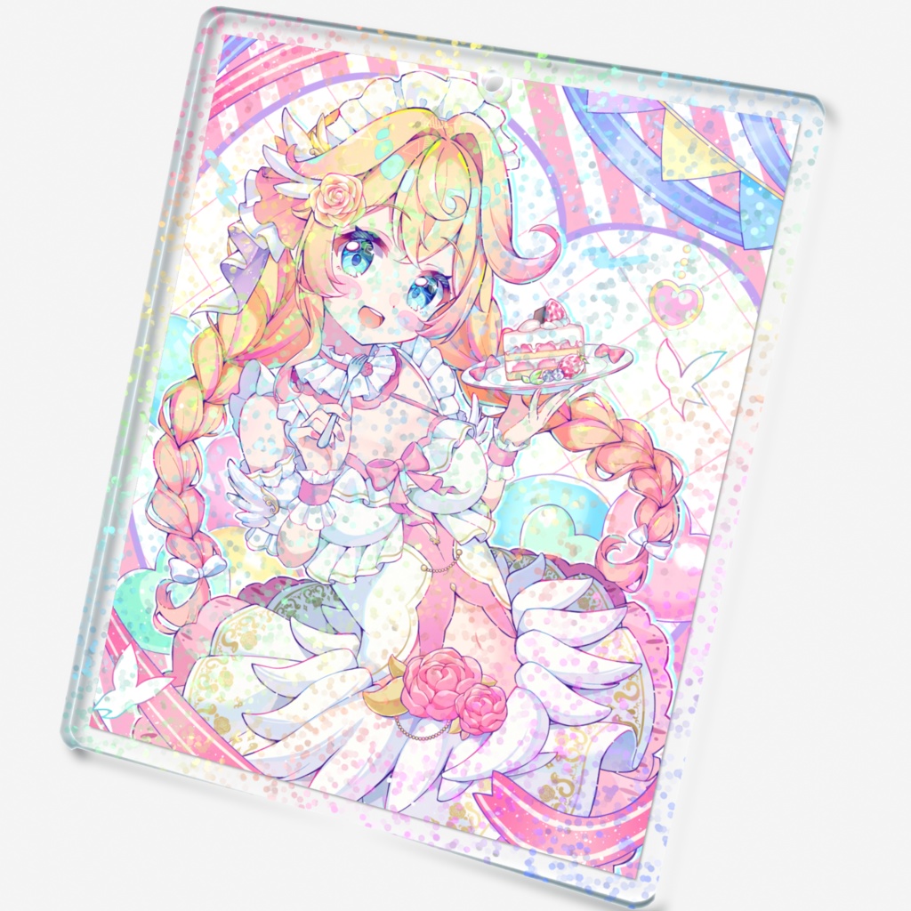 潤主アシュリホログラムアクリルキーホルダー