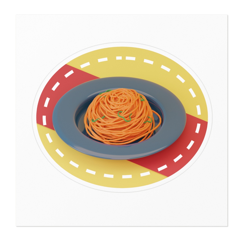 ナポリタンステッカー