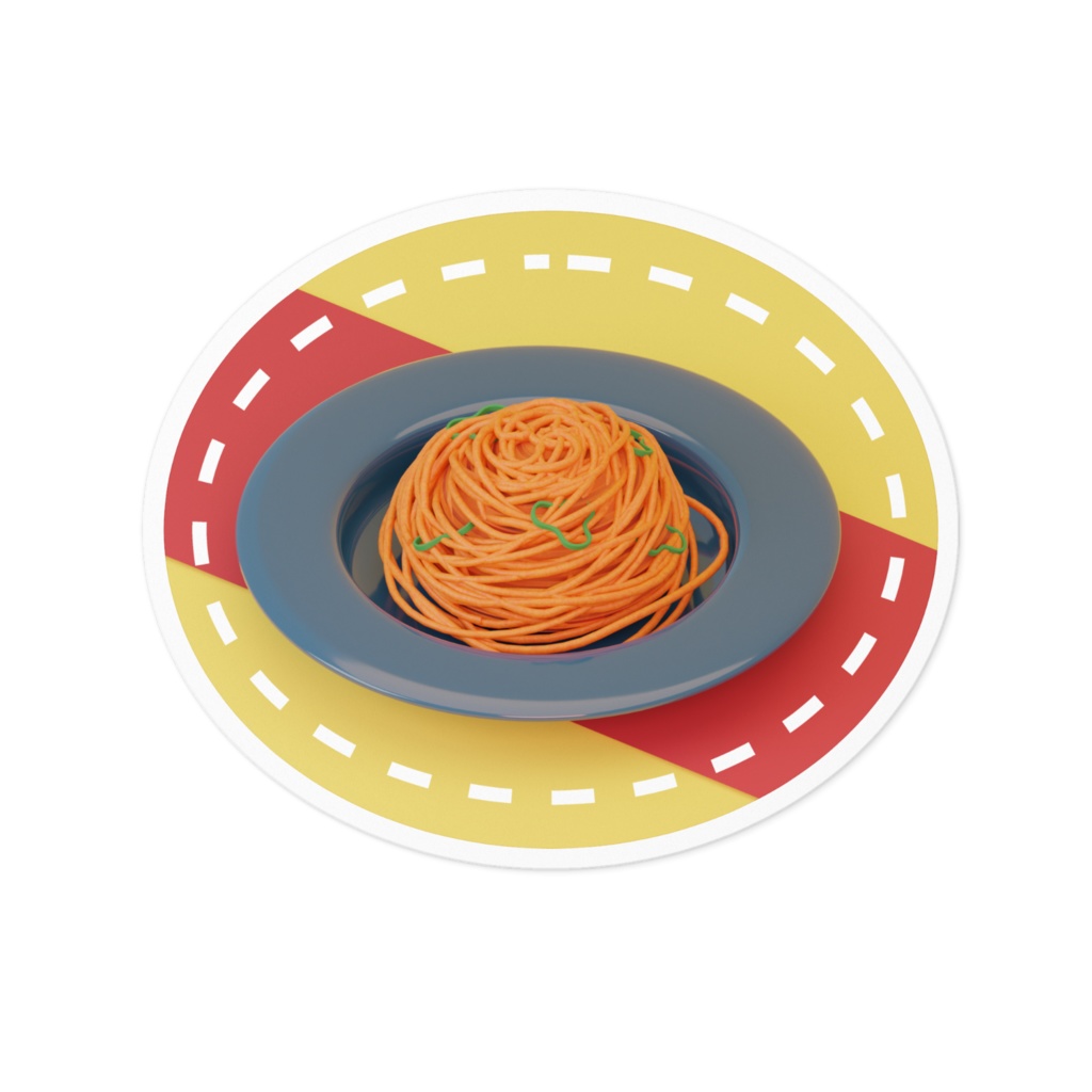 ナポリタンステッカー