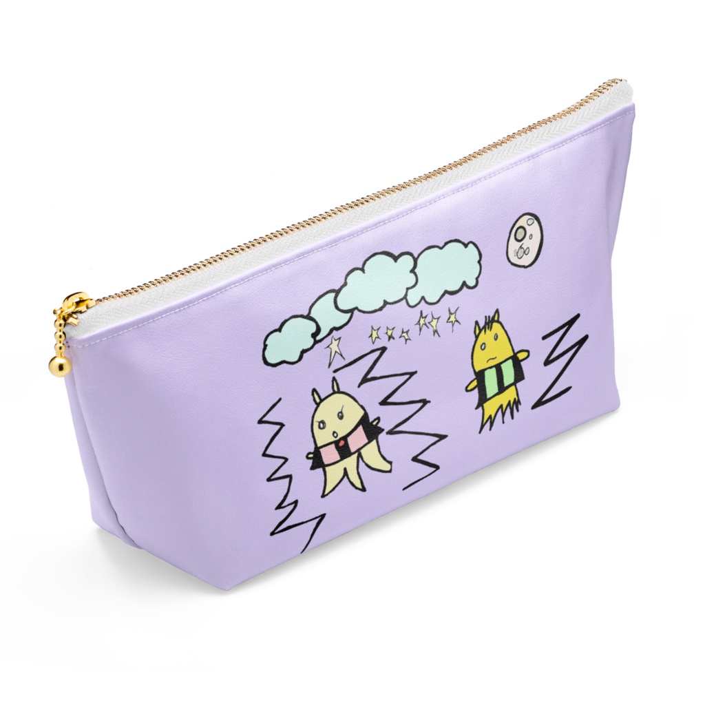 リリとダッキー ポーチ