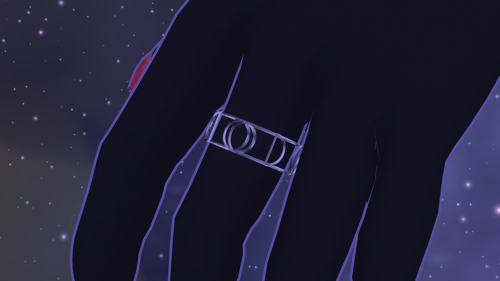 【無料】月の満ち欠けリング