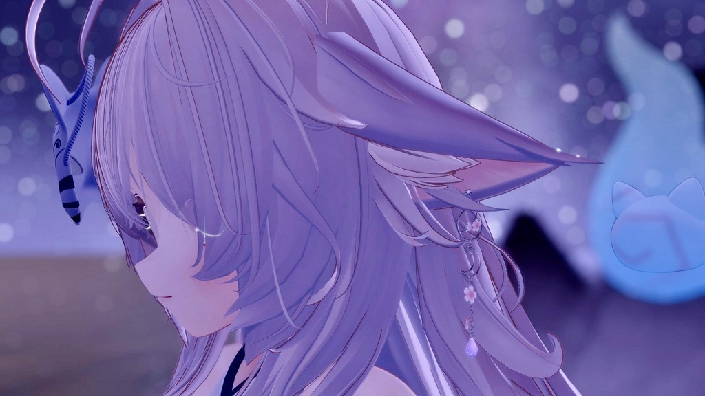 【無料】夜桜ピアス