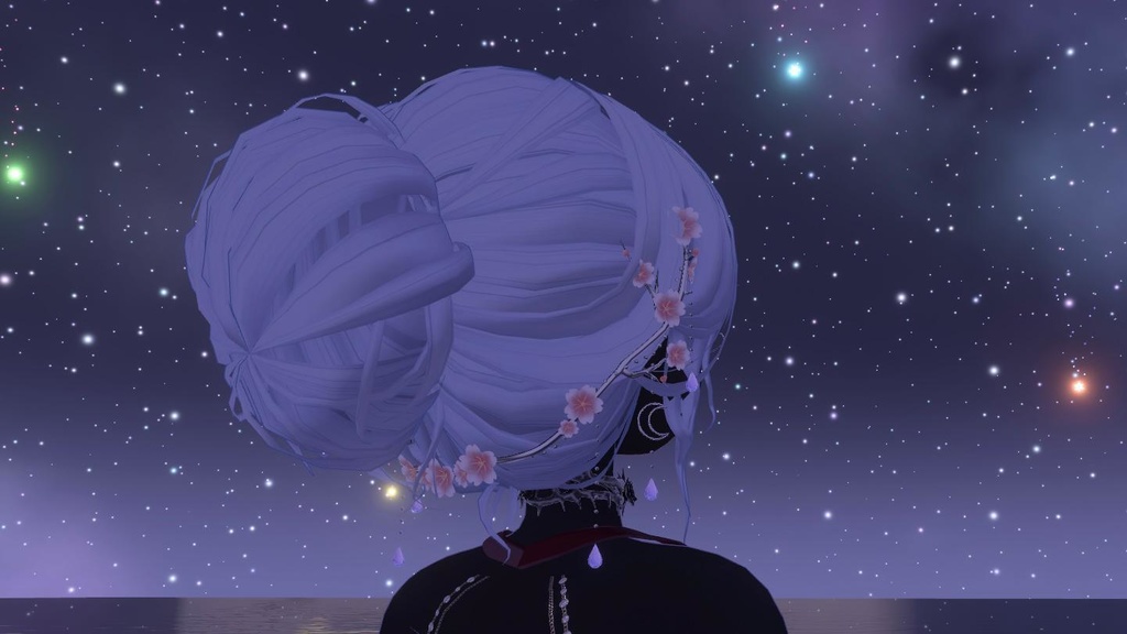 【無料】夜桜ヘッドチェーン