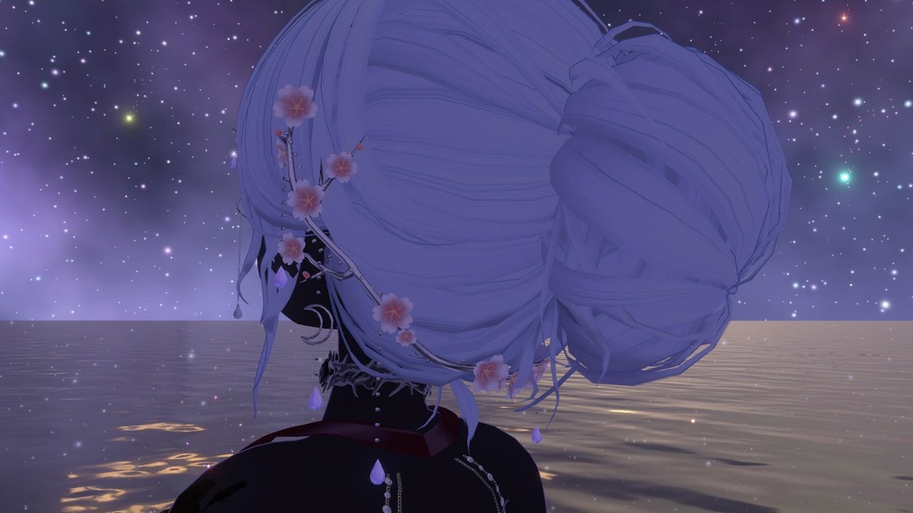 【無料】夜桜ヘッドチェーン