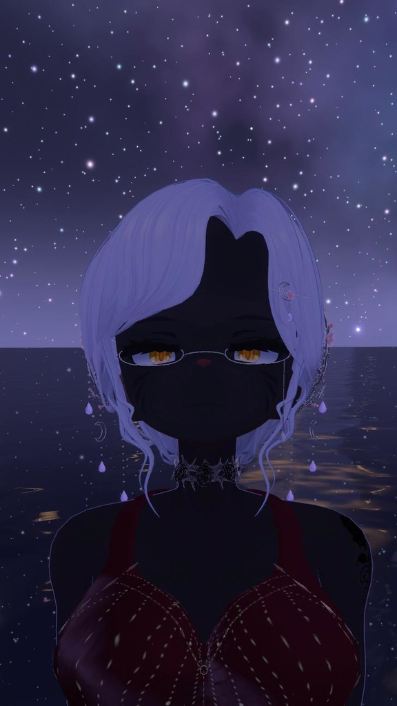 【無料】夜桜ヘッドチェーン