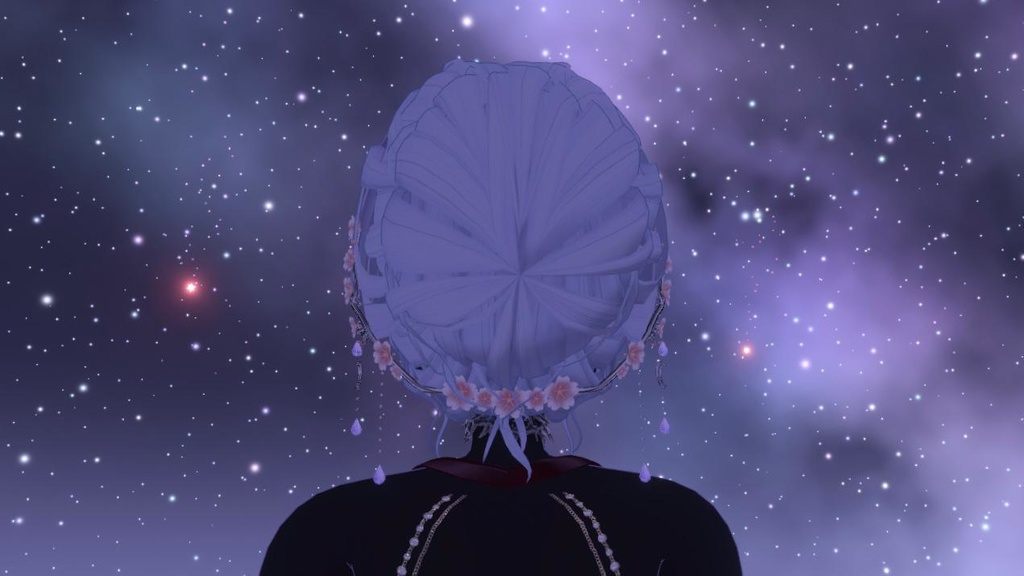 【無料】夜桜ヘッドチェーン