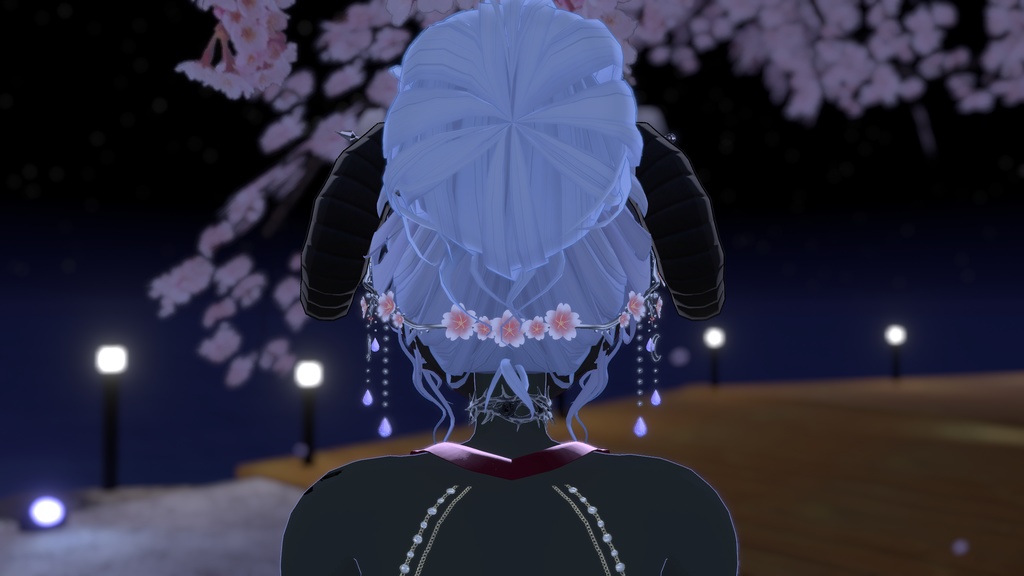 夜桜シリーズ5点アクセサリーセット