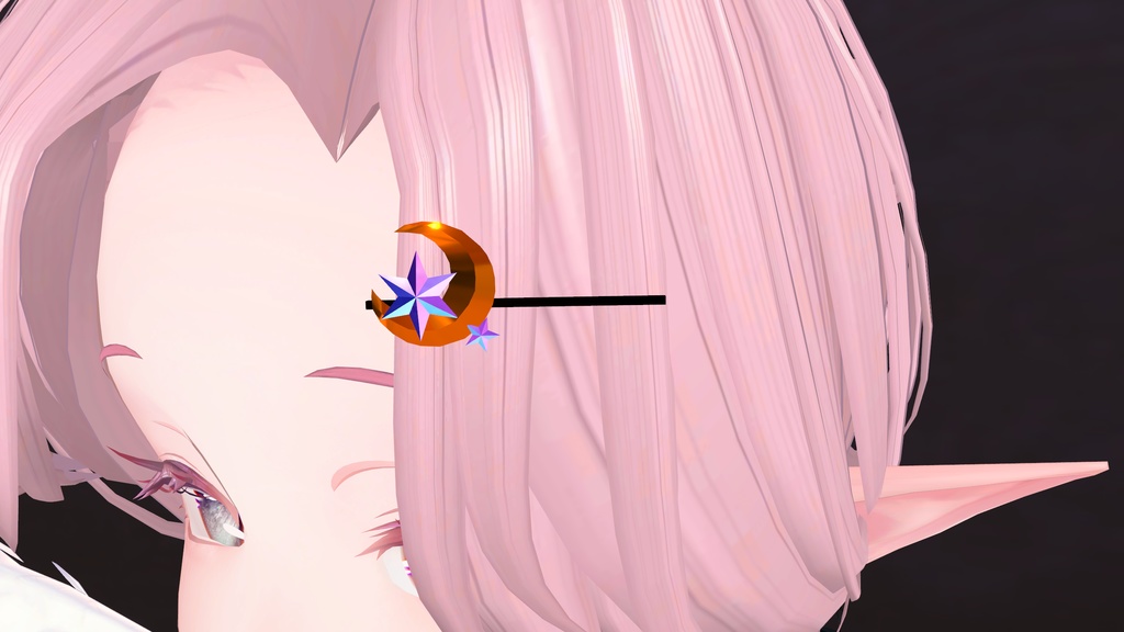 【無料】月涙のヘアピン