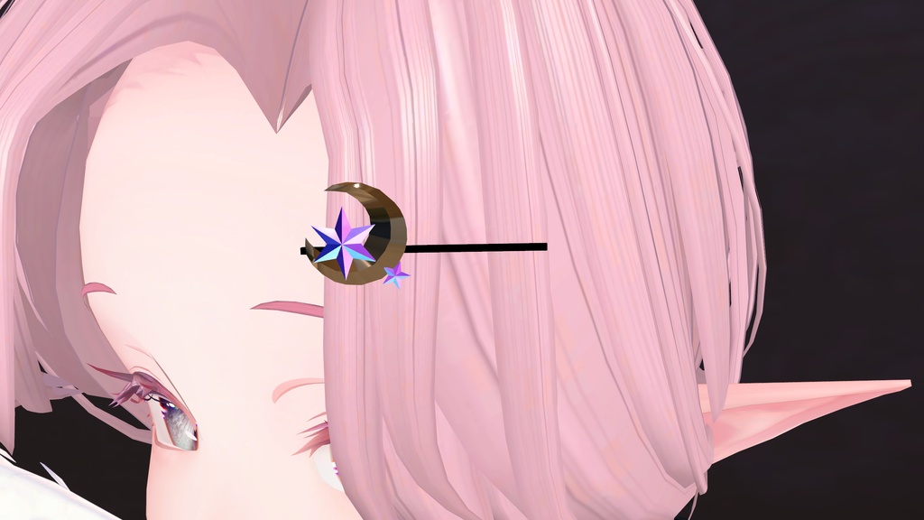 【無料】月涙のヘアピン