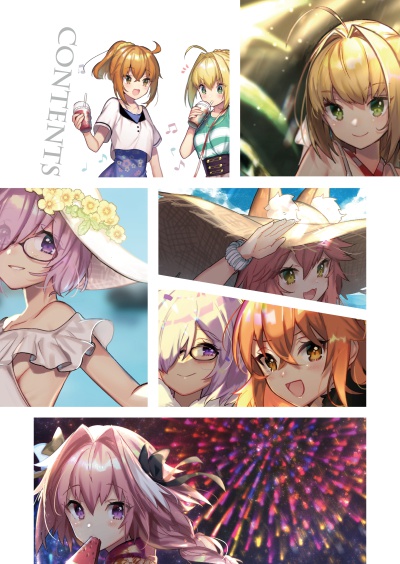 【FGOイラスト本】the day with you