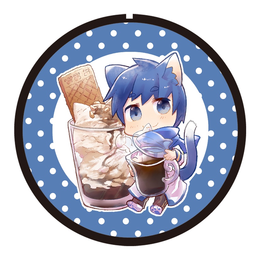 クリプトンズ カフェ×ねこ缶バッジ