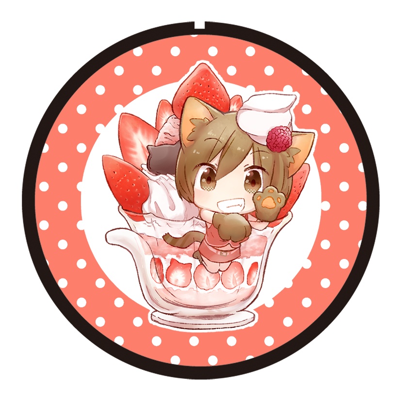 クリプトンズ カフェ×ねこ缶バッジ