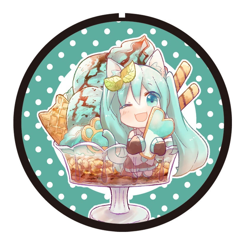 クリプトンズ カフェ×ねこ缶バッジ