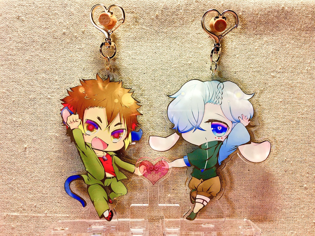 【人界ホームステイ】みい♡ロジカ ペアアクリルフィギュア