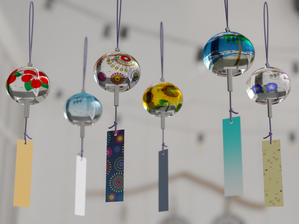 風鈴(アニメーション付き)