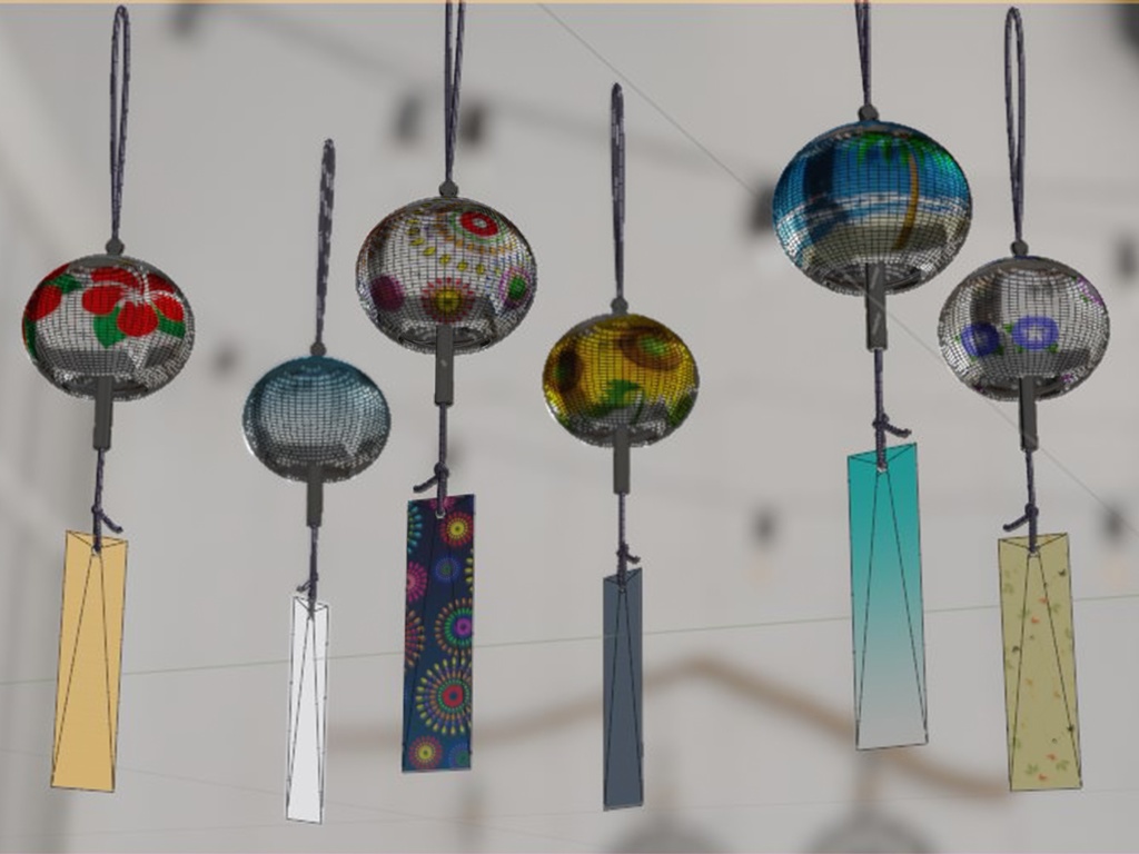 風鈴(アニメーション付き)