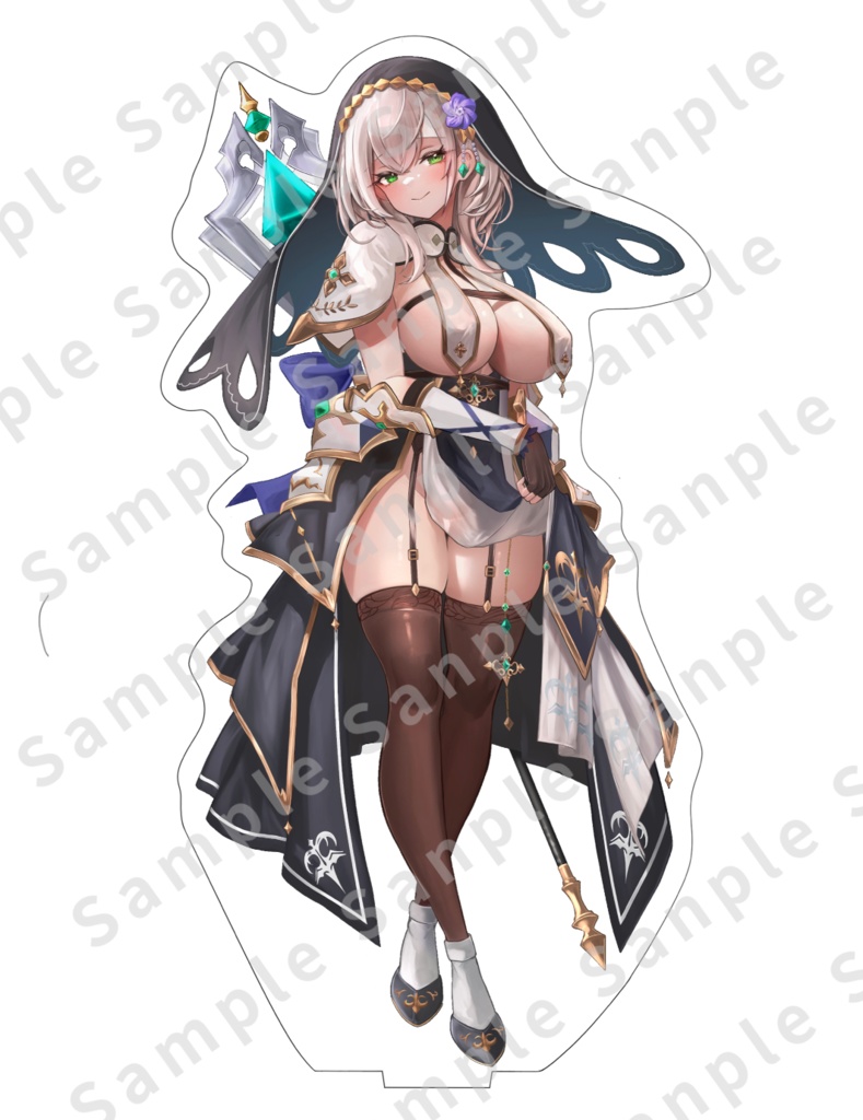 白銀ノエル 3期生×白猫project衣装アレンジ アクリルフィギュア 【非公式】【20cm以上】