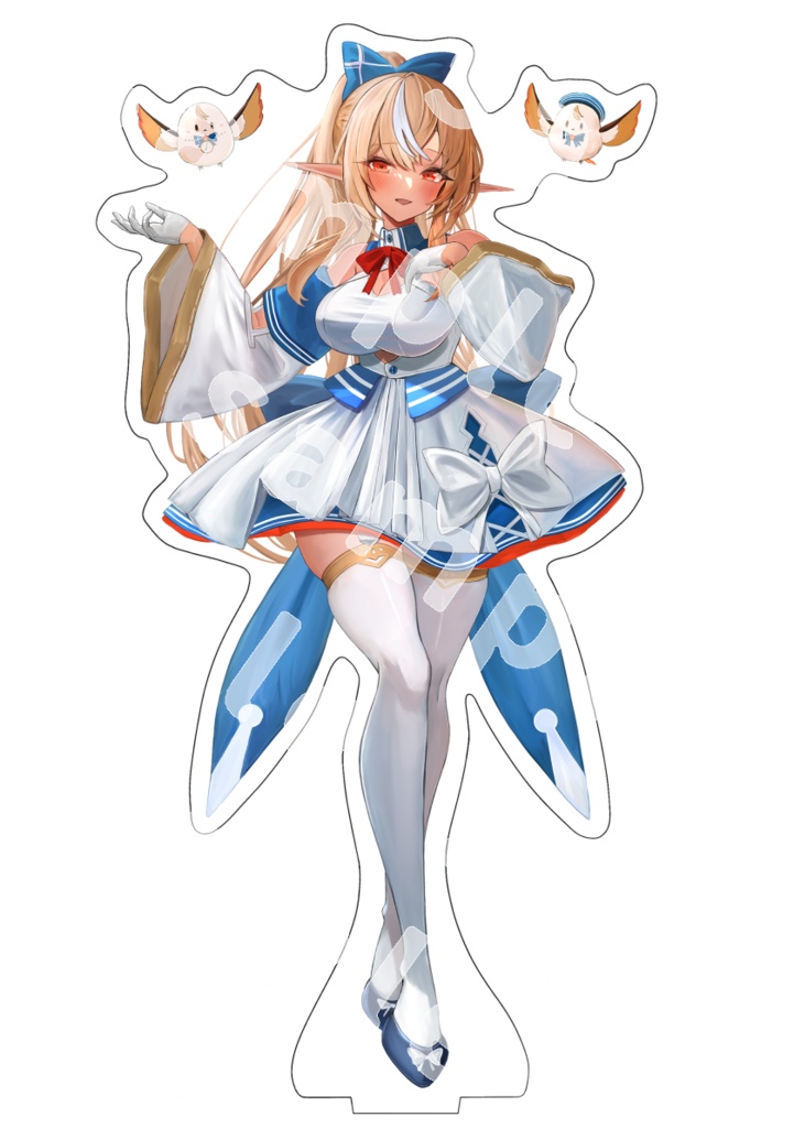 不知火フレア 通常衣装フレアちゃんアクリルフィギュア【非公式】 【20cm以上】