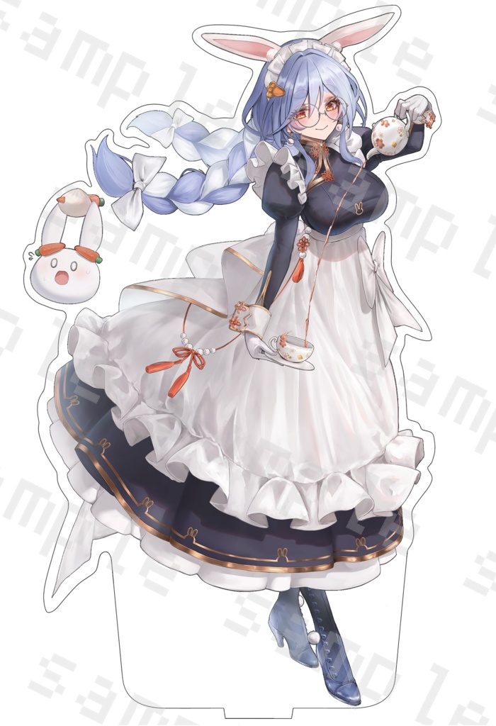 ぺこらマミー メイドぺこママアクリルフィギュア【非公式】【20cm以上】