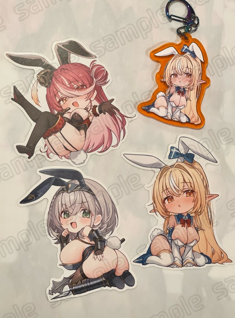 【特大30cmアクリルフィギュア】ホロクル10th新作グッズむぎゅっと!6点セット【セット販売】【非公式】