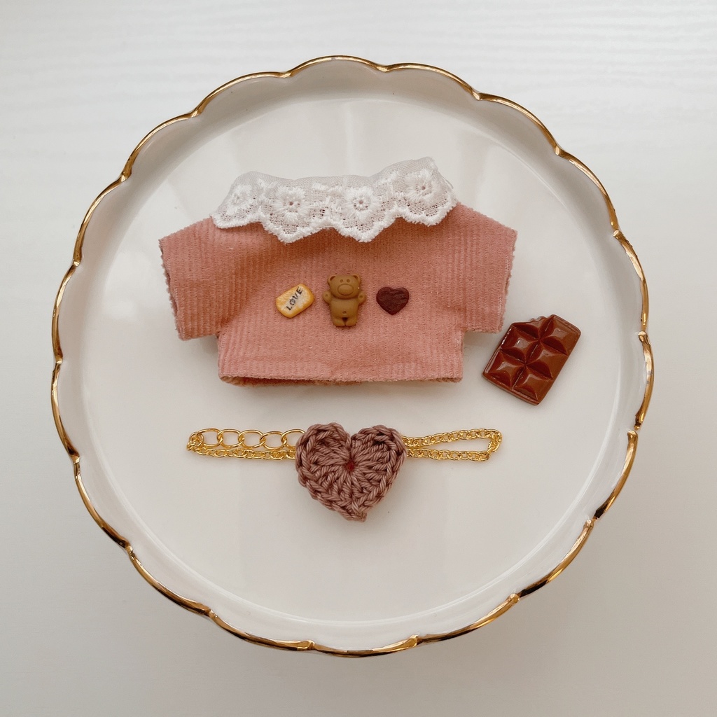 LOVE bear 10cm ぬい服