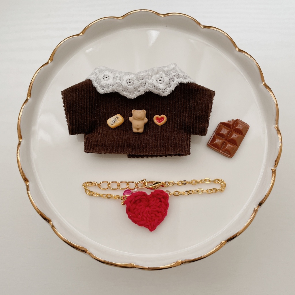 LOVE bear 10cm ぬい服