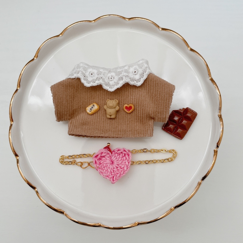 LOVE bear 10cm ぬい服