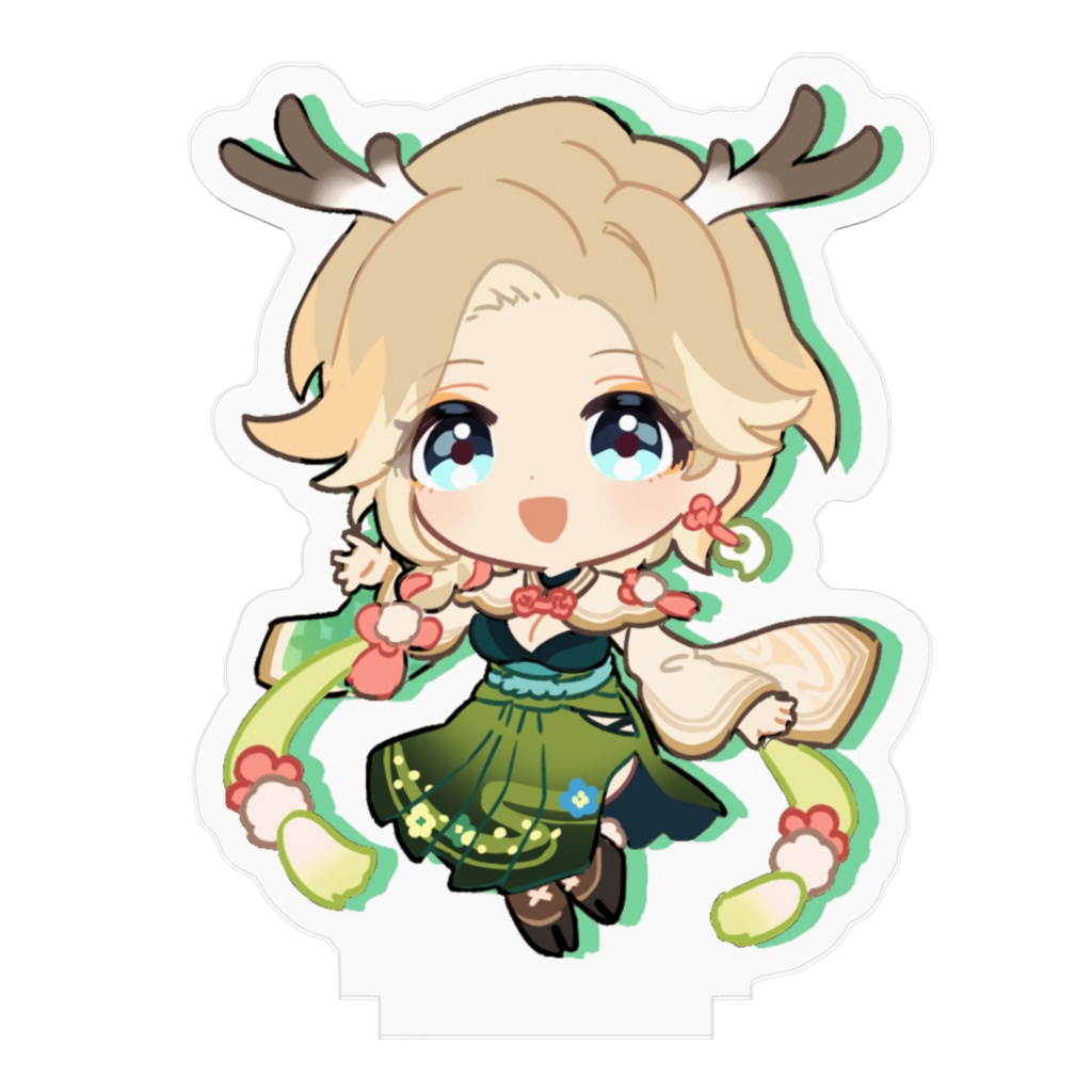 〖officialgoods〗十神といろ*ミニキャラアクスタ