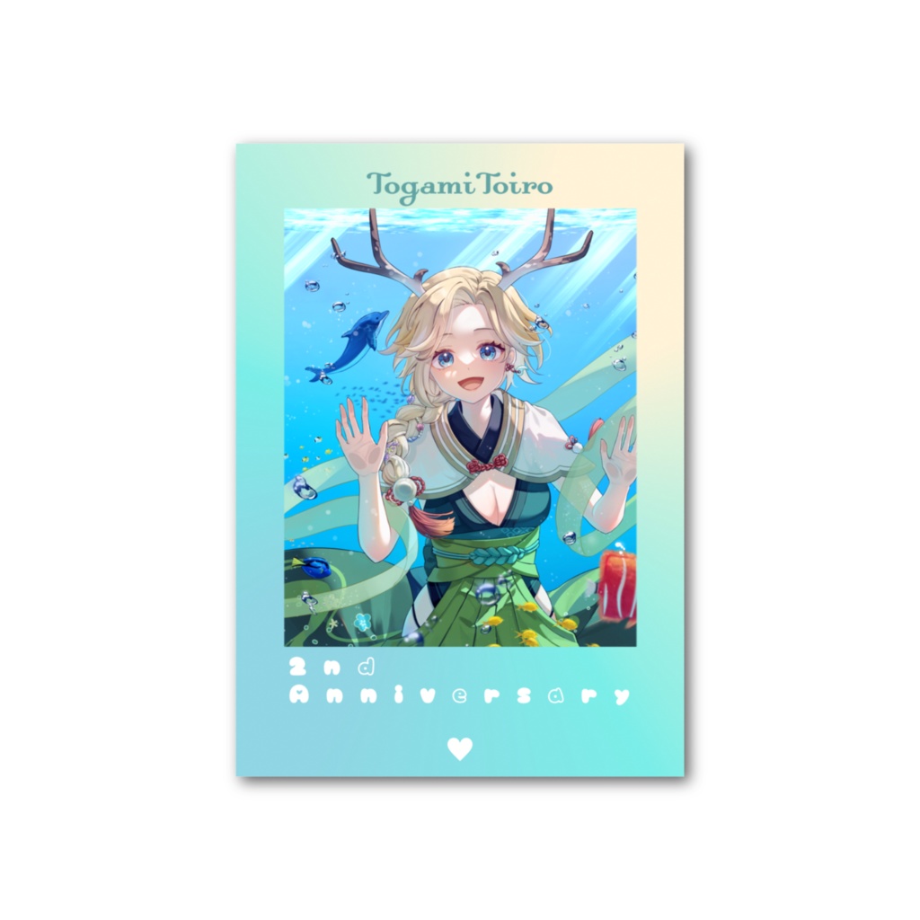 〖officialgoods〗十神といろ*2周年記念✨常時グッズ/フォト風カード