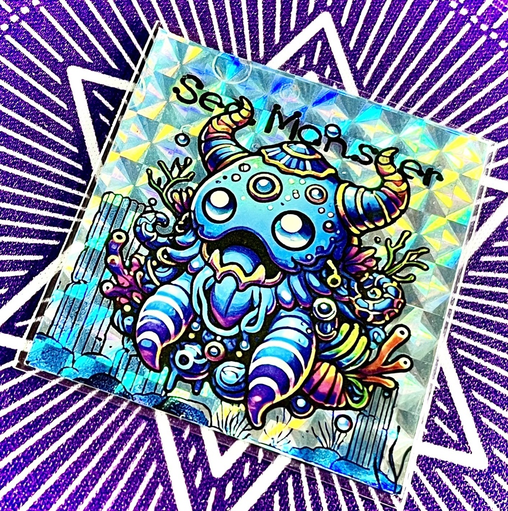 Sea Monster《ハンターVS不思議シール》NO.04